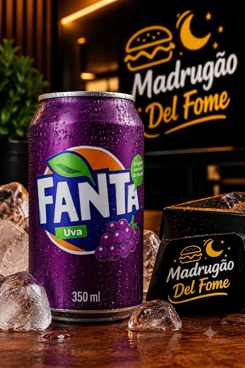 Fanta uva lata
