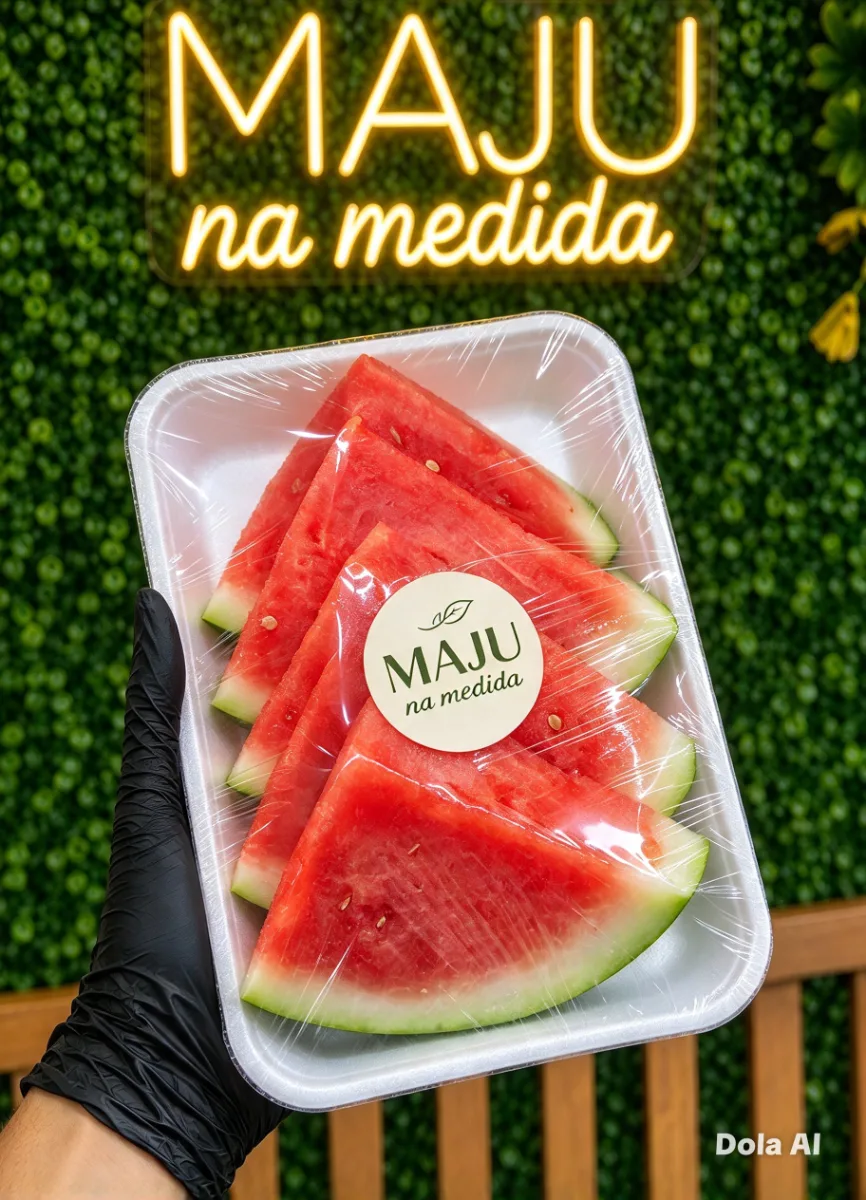 Melancia fatiada
