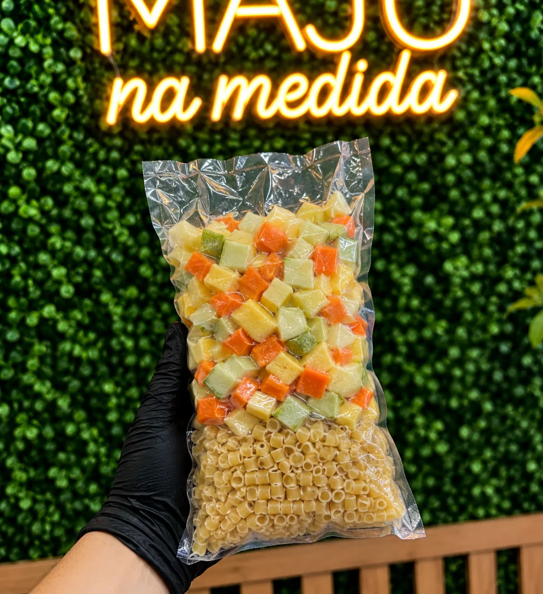Kit sopinha com macarrão