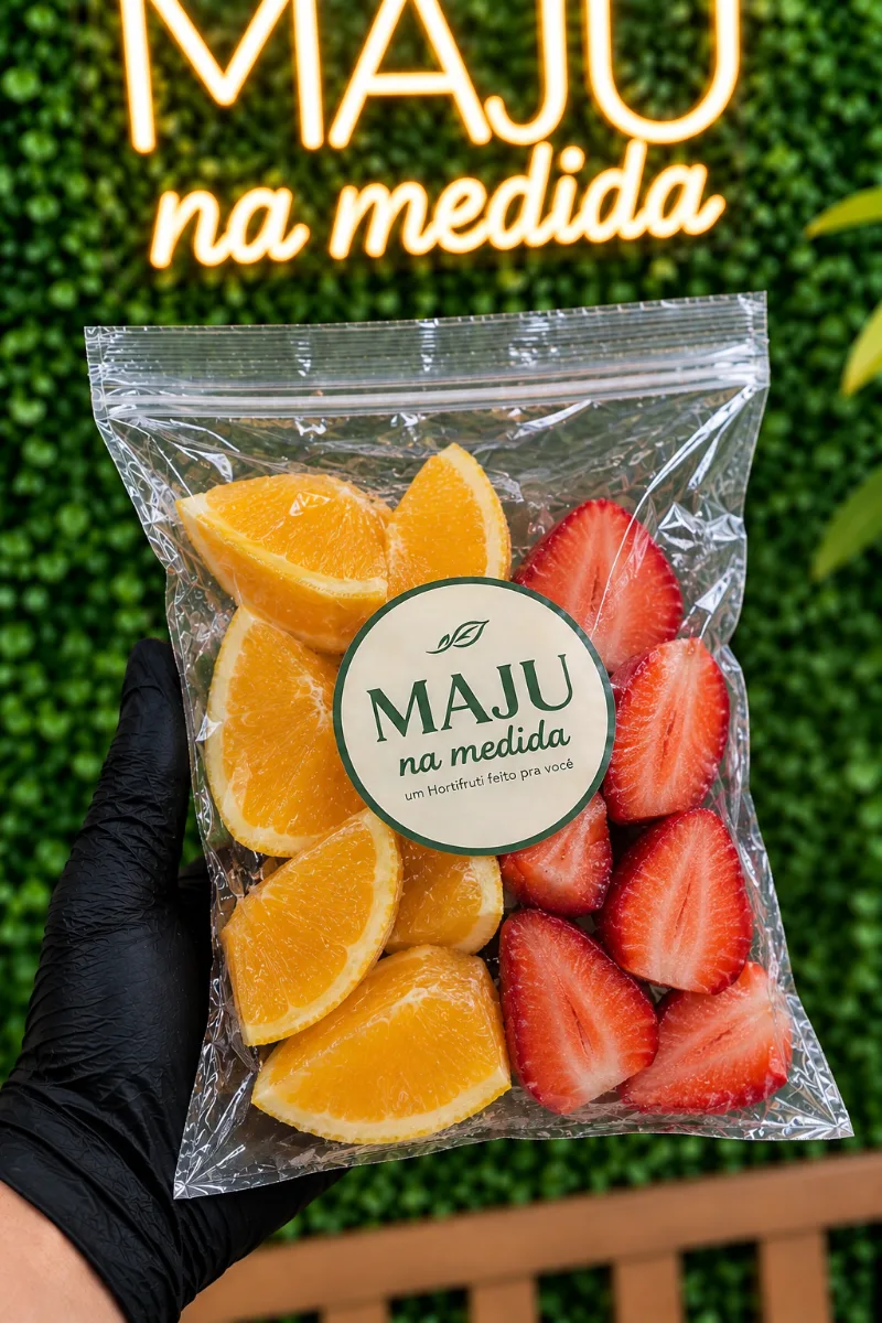 Kit laranja e morango
