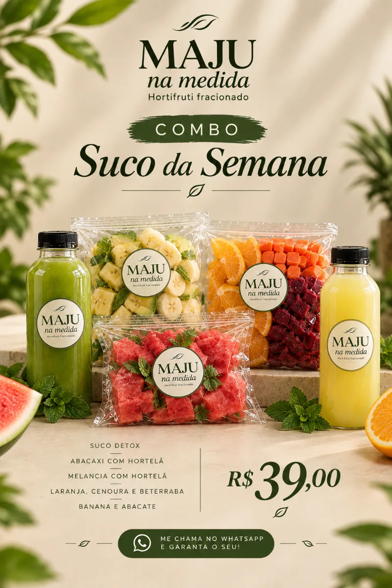 Combo suco da semana