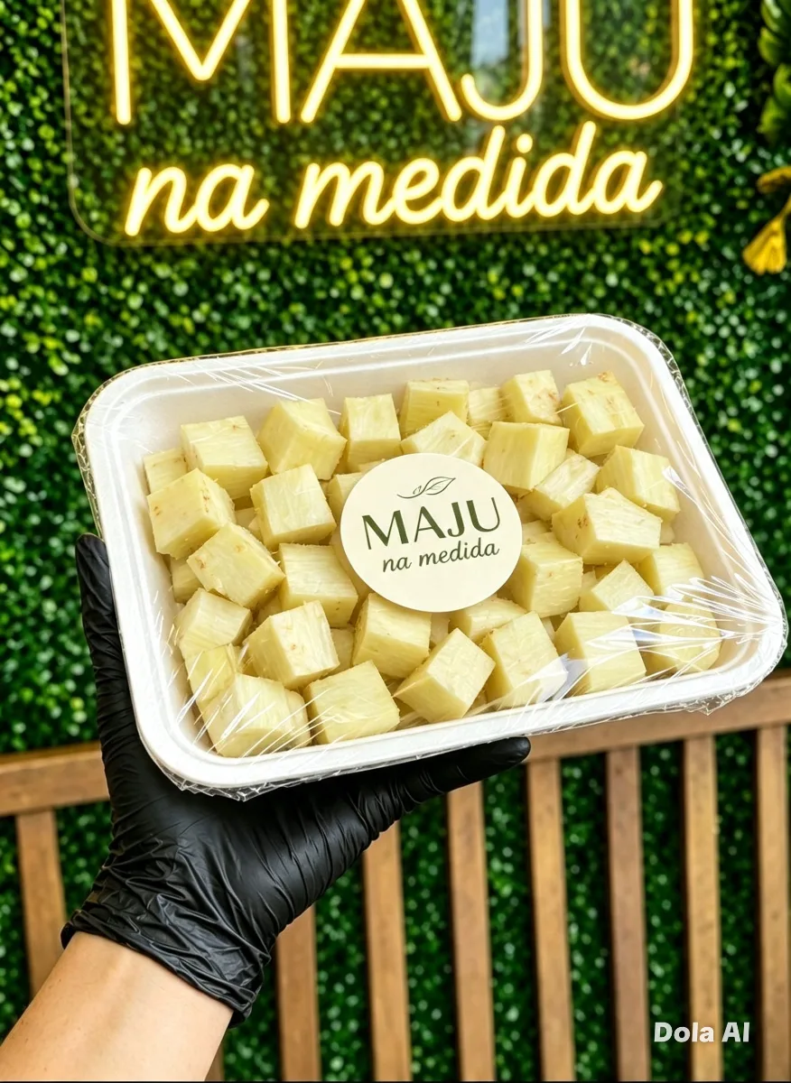 Batata salsa cubos