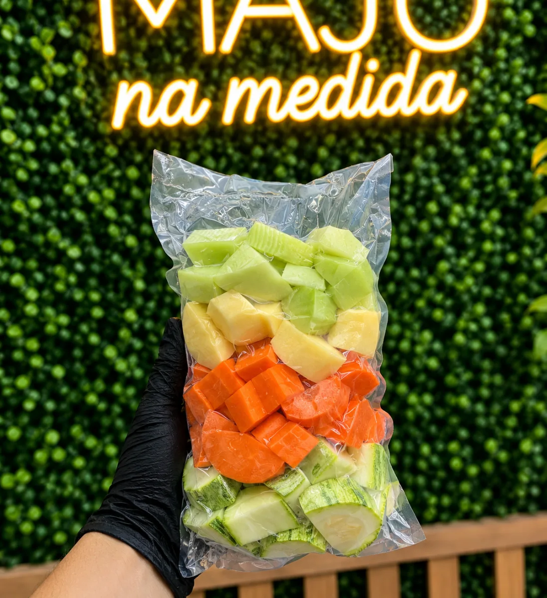 Kit sopa com chuchu