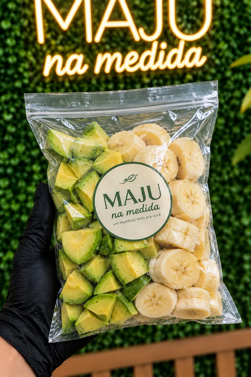 Kit abacate com banana