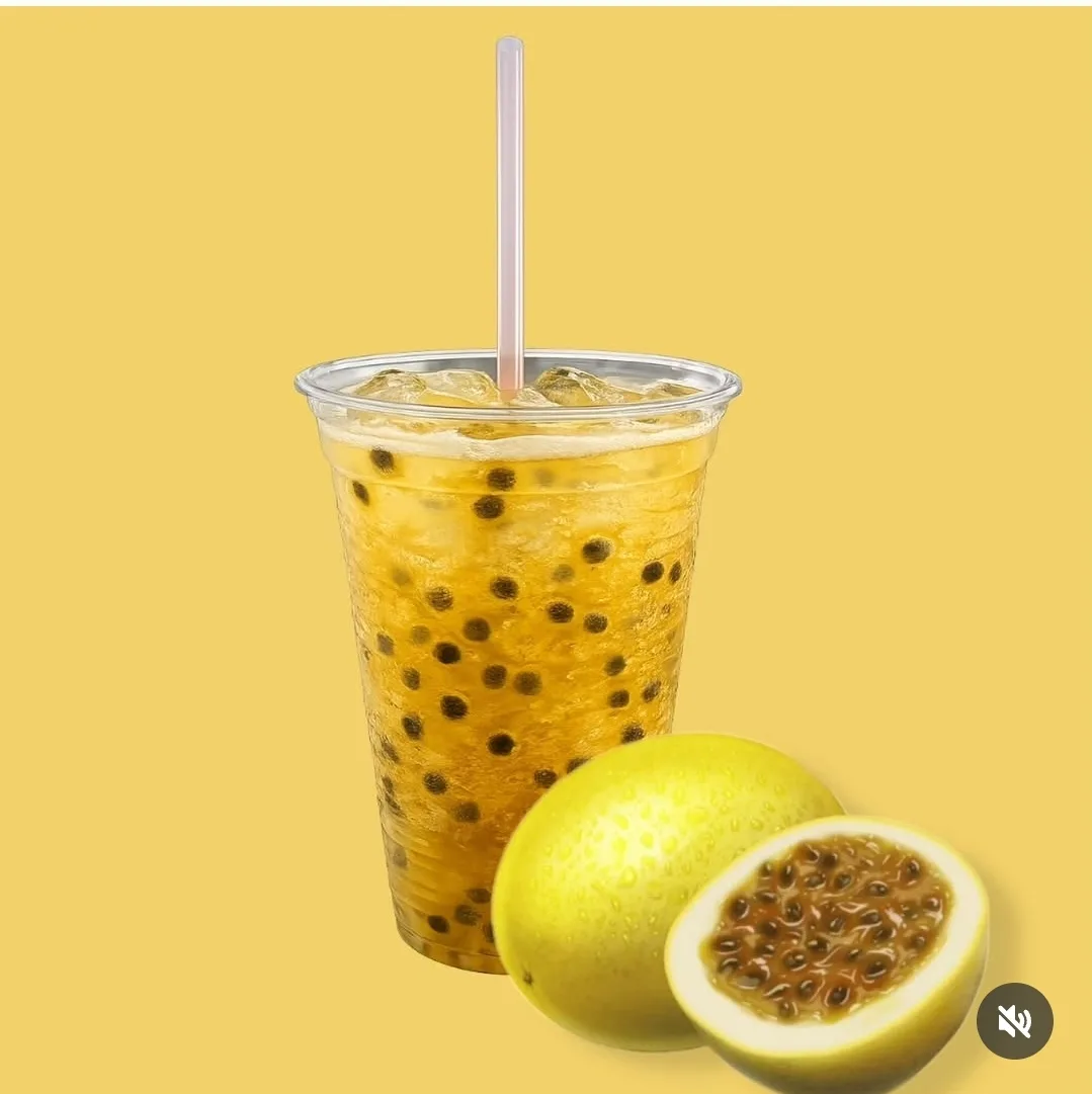 Caldo de cana com maracujá