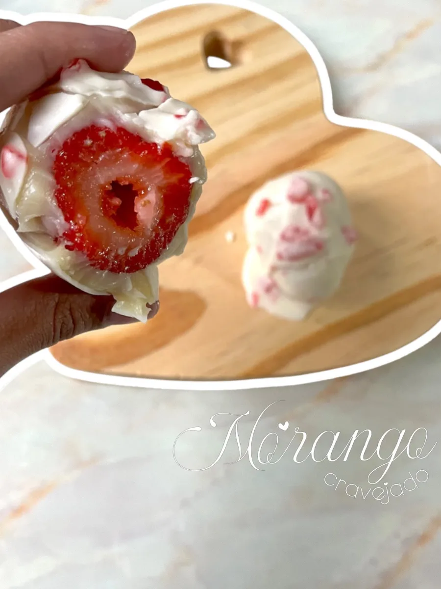Morango cravejado