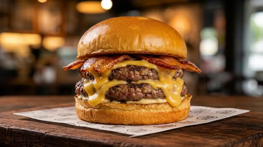 X-Burguer Duplo bacon